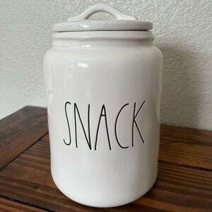 Rae Dunn by Magenta Ceramic “SNACK” Canister